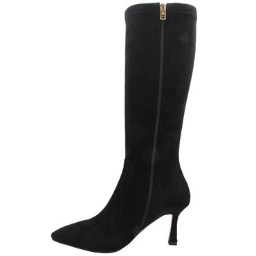 UNA HEALY DANCE KNEE HIGH BOOT - BLACK SUEDE